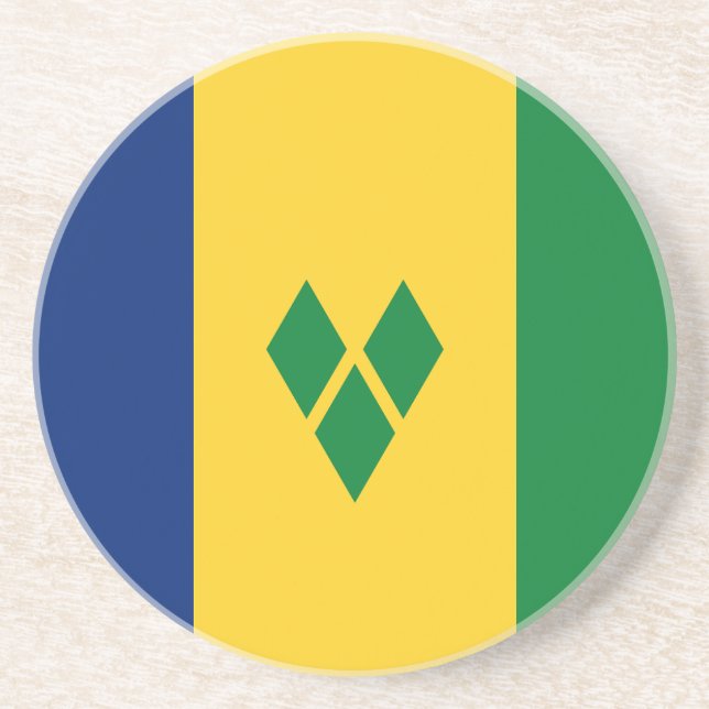 Porta-copos Bandeira de São Vicente (Frente)