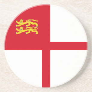 Porta-copos Bandeira de Sark