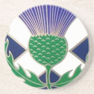 Porta-copos Bandeira de Scotland e de cardo