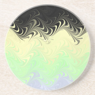 Porta-copos Bandeira do Abstrato Cassgender Pride Boho Wavy Ma