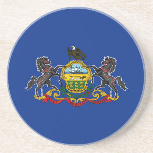 Porta-copos Bandeira do Estado da Pensilvânia