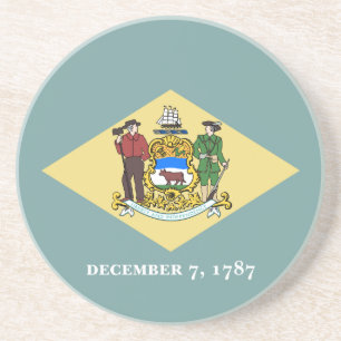 Porta-copos Bandeira do Estado de Delaware