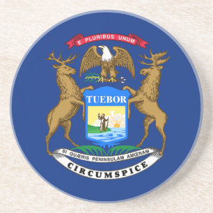 Porta-copos Bandeira do estado de Michigan
