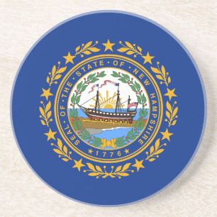 Porta-copos Bandeira do Estado de New Hampshire