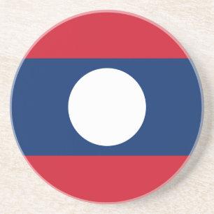 Porta-copos Bandeira do Laos