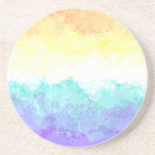 Porta-copos Bandeira do Orgulho Genderfaun Abstrata Boho Redem