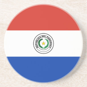 Porta-copos Bandeira do Paraguai