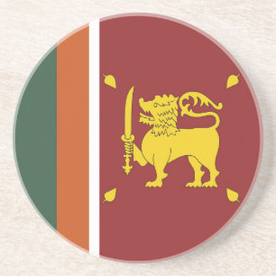 Porta-copos bandeira do Sri Lanka