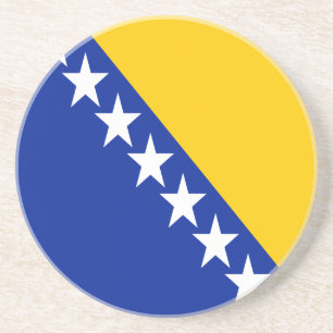 Porta-copos Bandeira Patriótica da Bósnia-Herzegovina