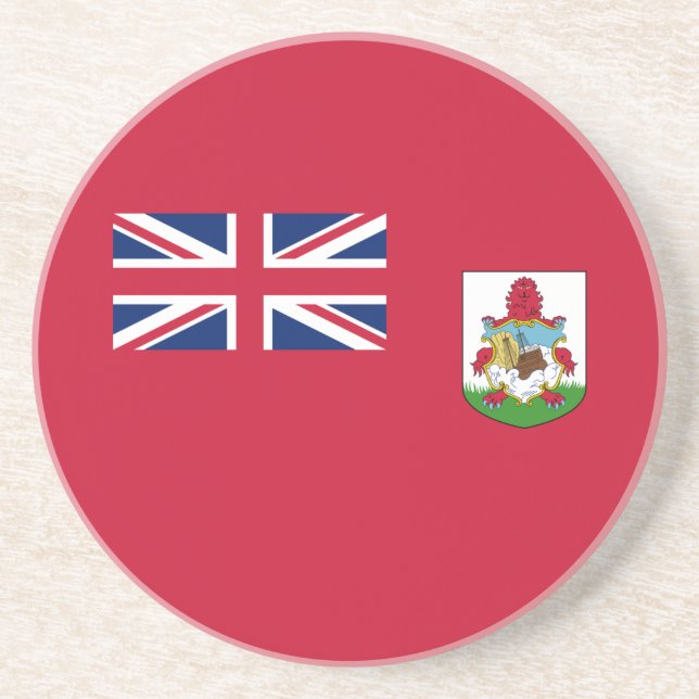 Porta-copos Bandeira Patriótica das Bermudas (Frente)