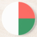Porta-copos Bandeira Patriótica Madagascar<br><div class="desc">Bandeira Patriótica de Madagáscar.</div>
