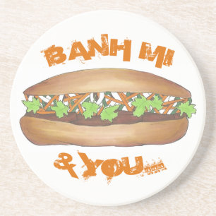 Porta-copos Banh Mi & You Pork Sandwich Foodie Comida Vietnami