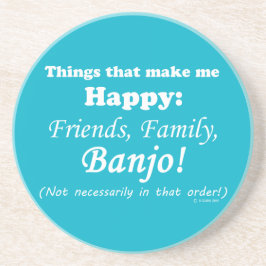 Porta-copos Banjo me deixa feliz