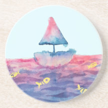 Barco de Aquarela