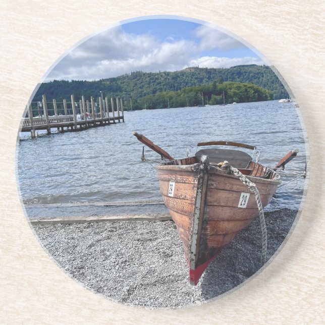 Porta-copos Barco Windermere. (Frente)