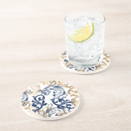 Porta-copos Baroque-Style Retro Classic Pattern