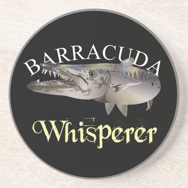 Porta-copos Barracuda Whisperer - Cor Escura (Frente)