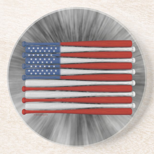 Porta-copos Baseball America (USA) Coaster (Frente)