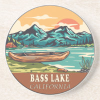 Bass Lake California Barco Fish Emblem