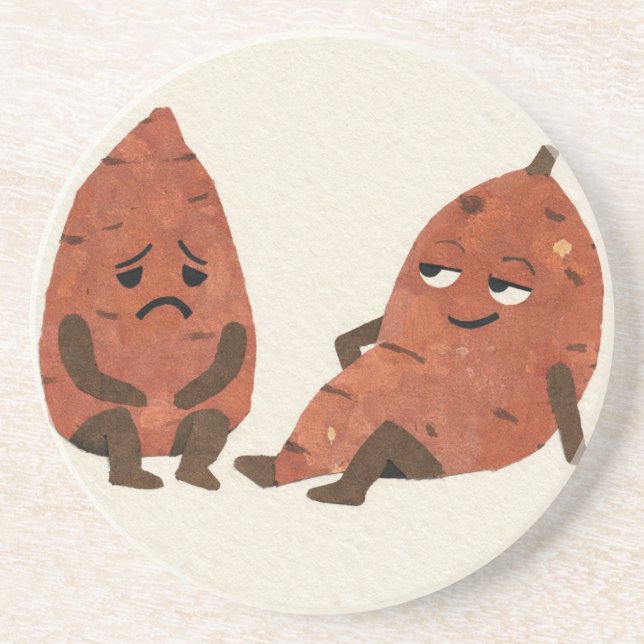 Porta-copos Batata? Doce. (Frente)