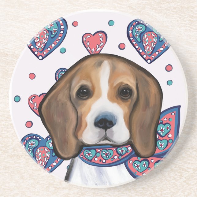 Porta-copos Beagle (Frente)