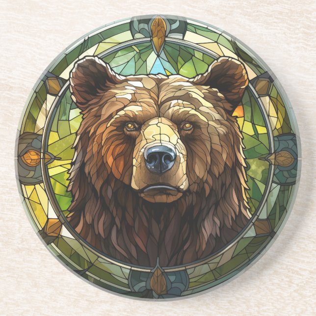 Porta copos Bear Sandstone (Frente)