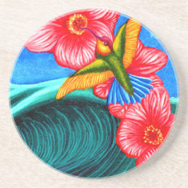 Porta-copos Beija-flor Oceano