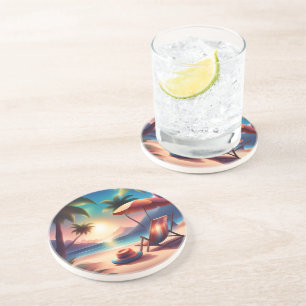 Porta-copos bela praia