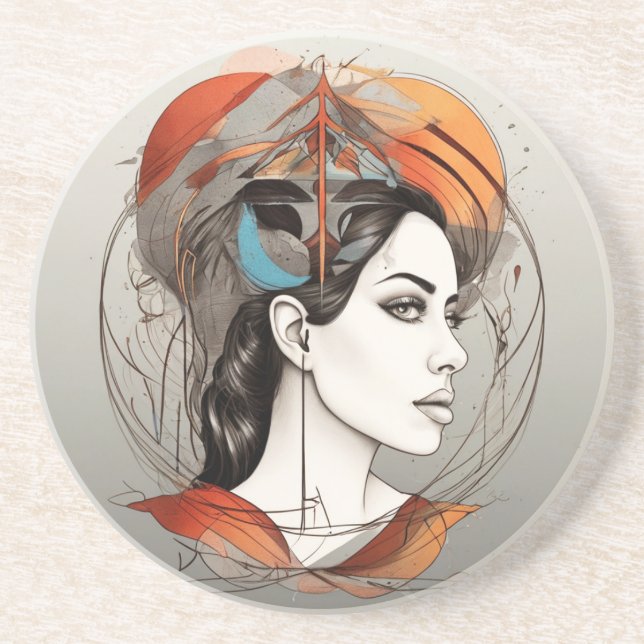 Porta-copos beleza revelada (Frente)