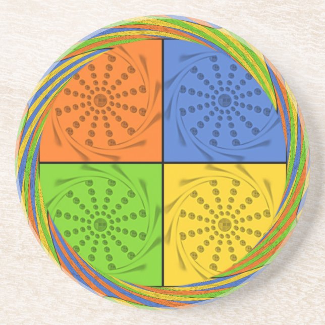 Porta-copos Belo padrão egípcio: um Design surpreendente (Frente)