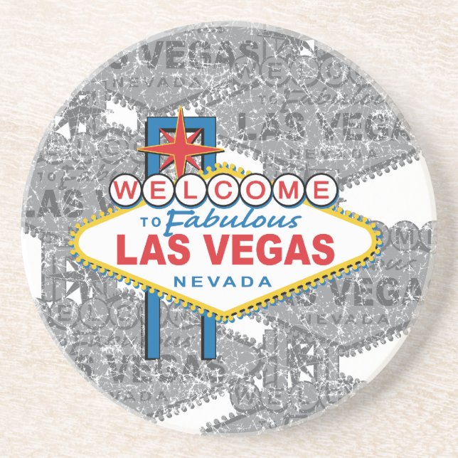 Porta-copos Bem-vindo a Las Vegas Fabulosa (Frente)