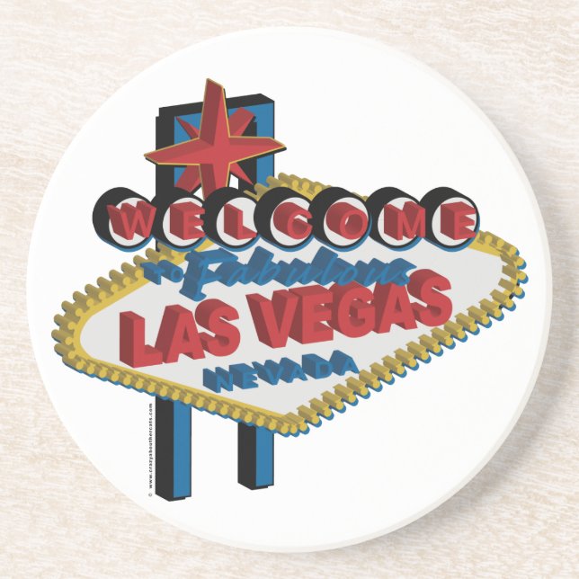Porta-copos Bem-vindo ao Fabuloso Las Vegas (Frente)