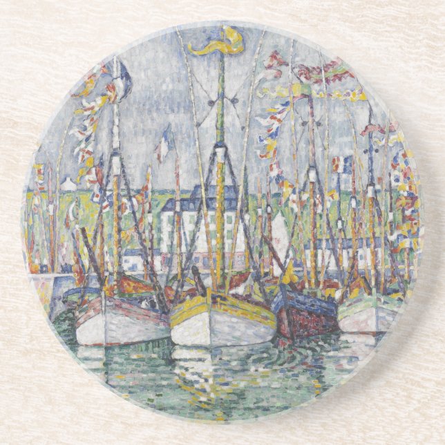 Porta-copos Bênção da frota atuneira de Groix (Frente)