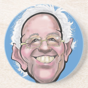 Porta-copos Bernie Sanders Caricature