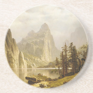 Porta-copos Bierstadt Albert Rio Merced Vale do Yosemite