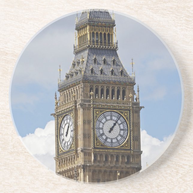 Porta-copos Big Ben e Casas do Parlamento, Londres, (Frente)