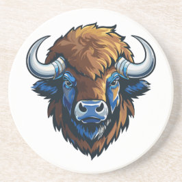 Porta-copos big horned bison