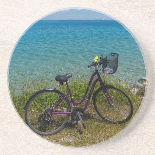 Porta-copos Bike Em Mackinac (Frente)