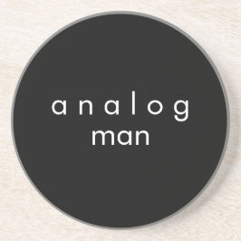 Porta copos Black Sandstone do Analog Man