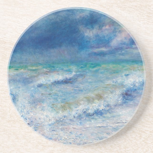 Porta-copos Blue Seascape by Renoir (Frente)
