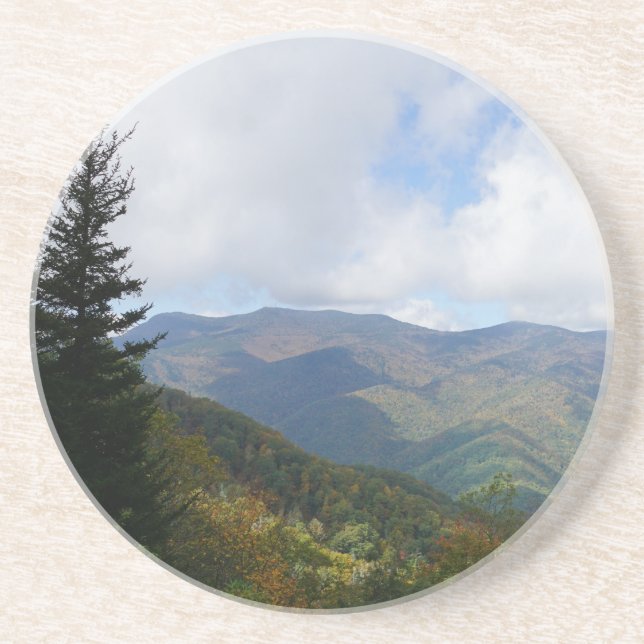 Porta-copos Blue Sky in the Blue Ridge Mountains (Frente)