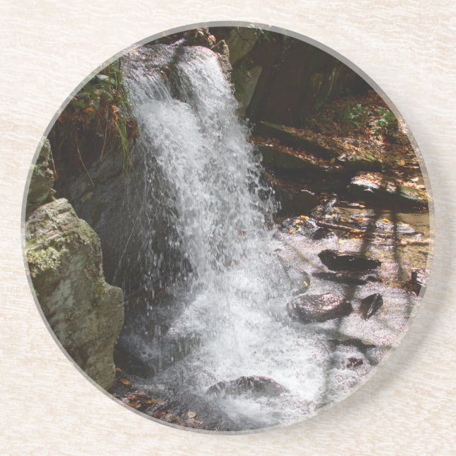 Porta-copos Bobby McLean Memorial Park, Newland, NC waterfall (Frente)