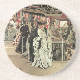 Porta-copos Bola a Bordo por James Tissot, Arte Vitoriano