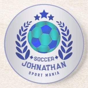 Porta-copos Bola de Futebol Crest Presentes para Fã de Espor