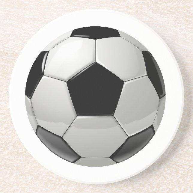 Porta-copos Bola de Futebol de Arenito (Frente)