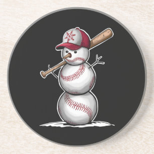 Porta-copos Bolas de Neve de Beisebol Presentes de Natal
