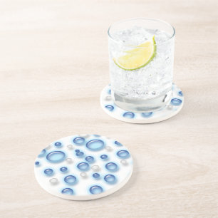 Porta copos - Bolhas Azuis