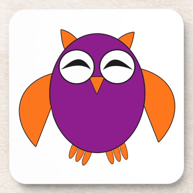 Porta copos Bonita de Halloween Owl (Frente)