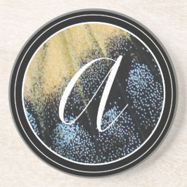 Porta-copos Borboleta Simples Wing Yellow e Blue