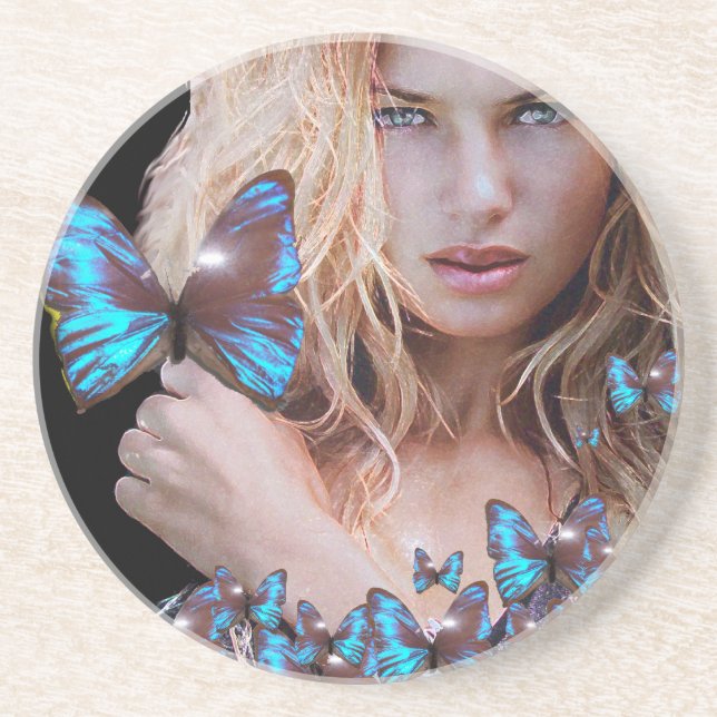 PORTA-COPOS BOTÃO AZUL (Frente)